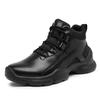 Shoes New Winter Velvet Warm Cotton Shoes Sports and Leisure High-top Leather Shoes Waterproof Shoes