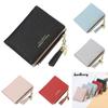 Wallet For Women Short Cardholder Pu Leather With Tassel Decor And Letter Print Design