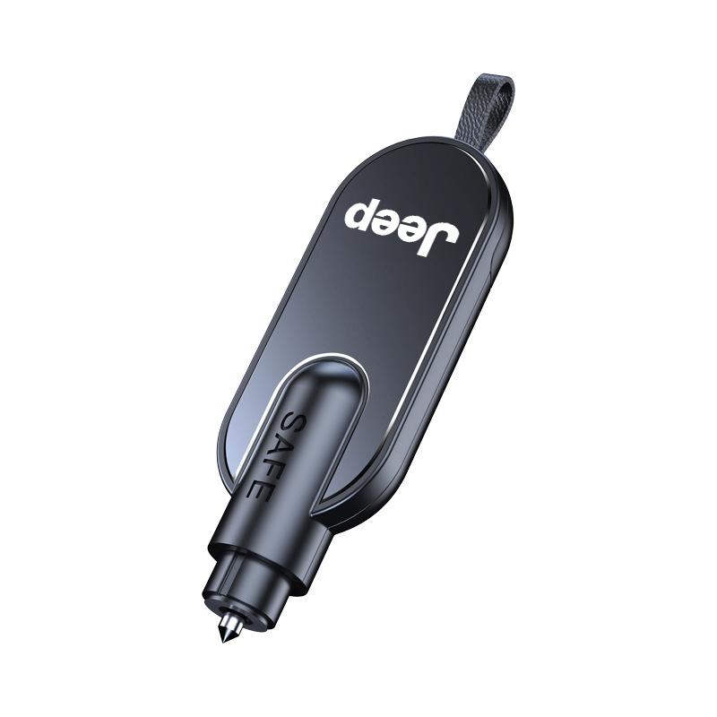 Car Safety Hammer Emergency Glass Window Breaker Escape Tool For Jeep Grand Cherokee Wrangler JK Gladiator Compass Renegade