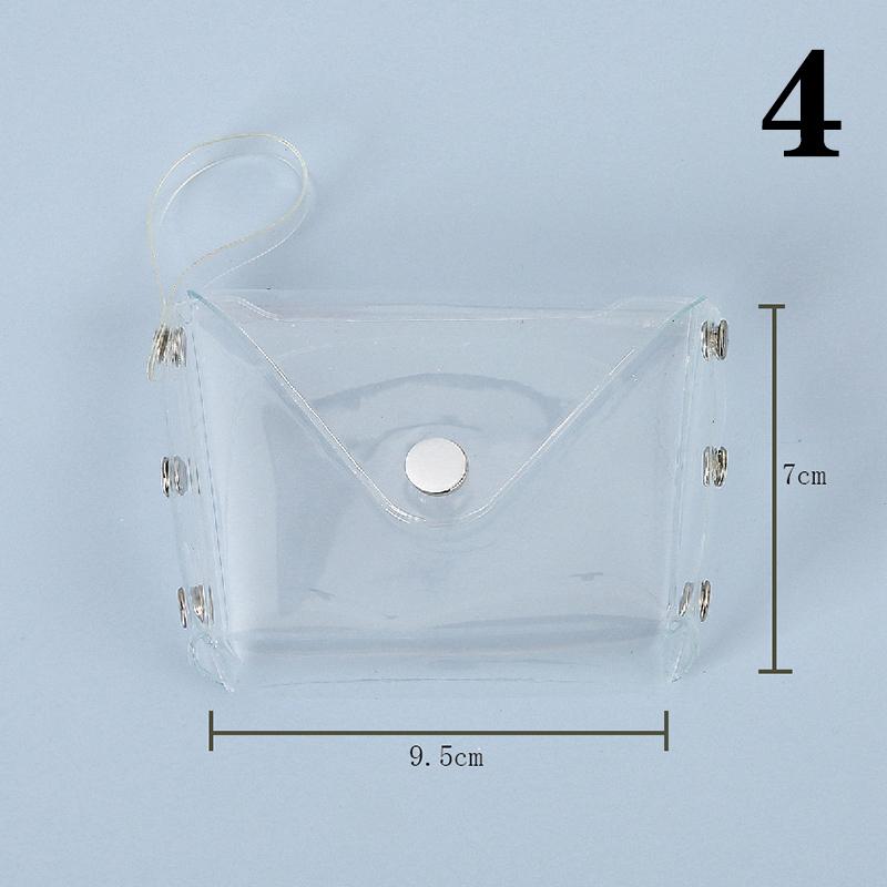 1Pc Different Sie Portable Transparent Cosmetic Bag Waterproof Pvc Pencil Toiletry Organizer Stationery Storage Bag Makeup Brush