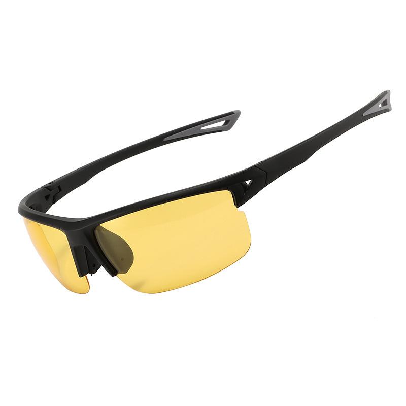 Outdoor Fishing Sunglasses New Polarized Riding Windproof Sports Glasses Cross-border UV Resistant Dazzling