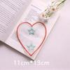 Organza Embroidery Bookmark Ins Reading Mark Delicate Student Gift Office School Supplies Stationery Items