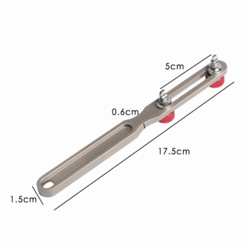Steel Watch Case Opener 17.5*1.5cm Watch Repair Tool for Battery Replacement