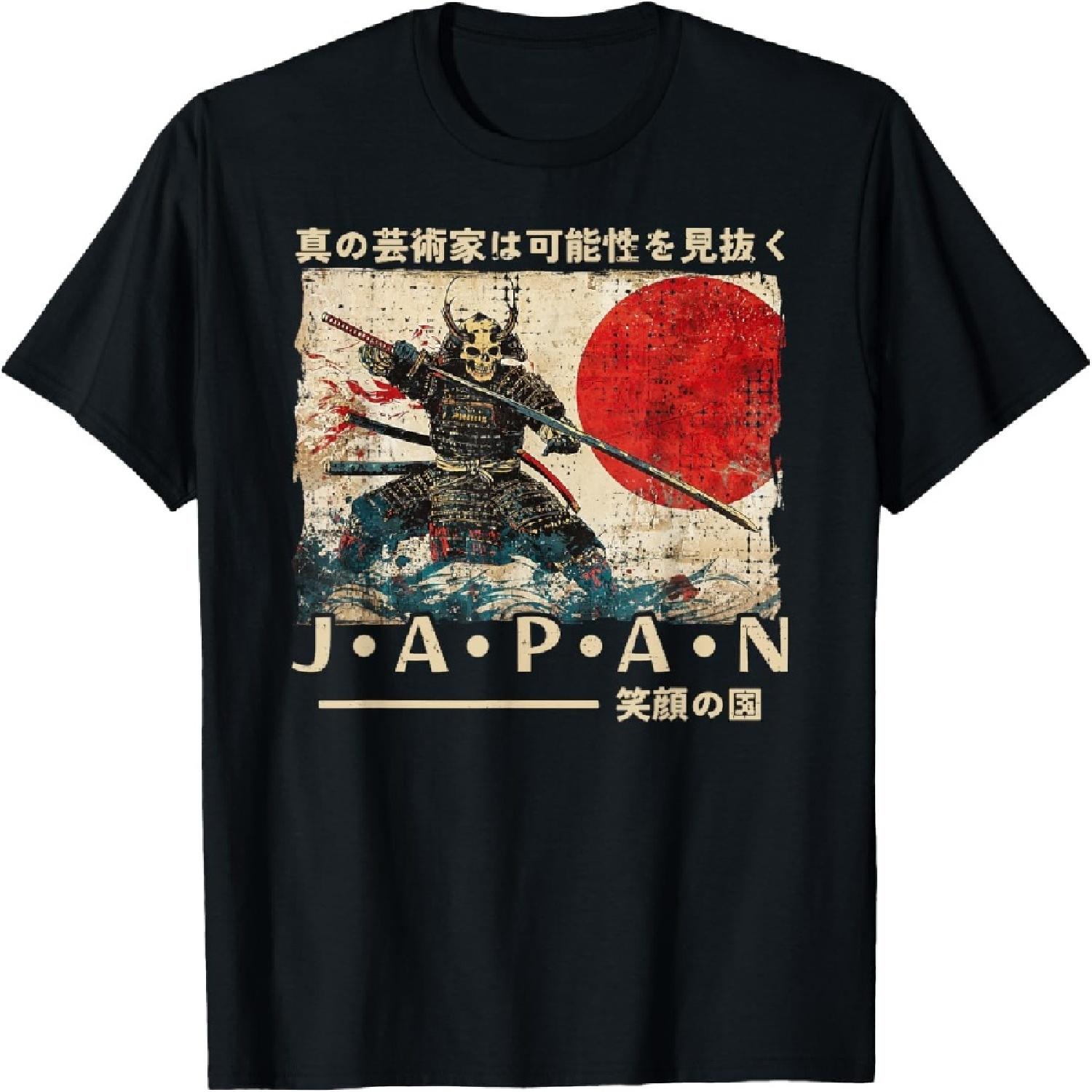 

Traditional Japanese Kabuto Samurai Woodblock Ukiyo-e Anime T-Shirt XXXXXL різнокольоровий