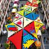 Rainproof Sun Shade Sail for Outdoor Spaces - Triangle Canopy for Beach or Courtyard