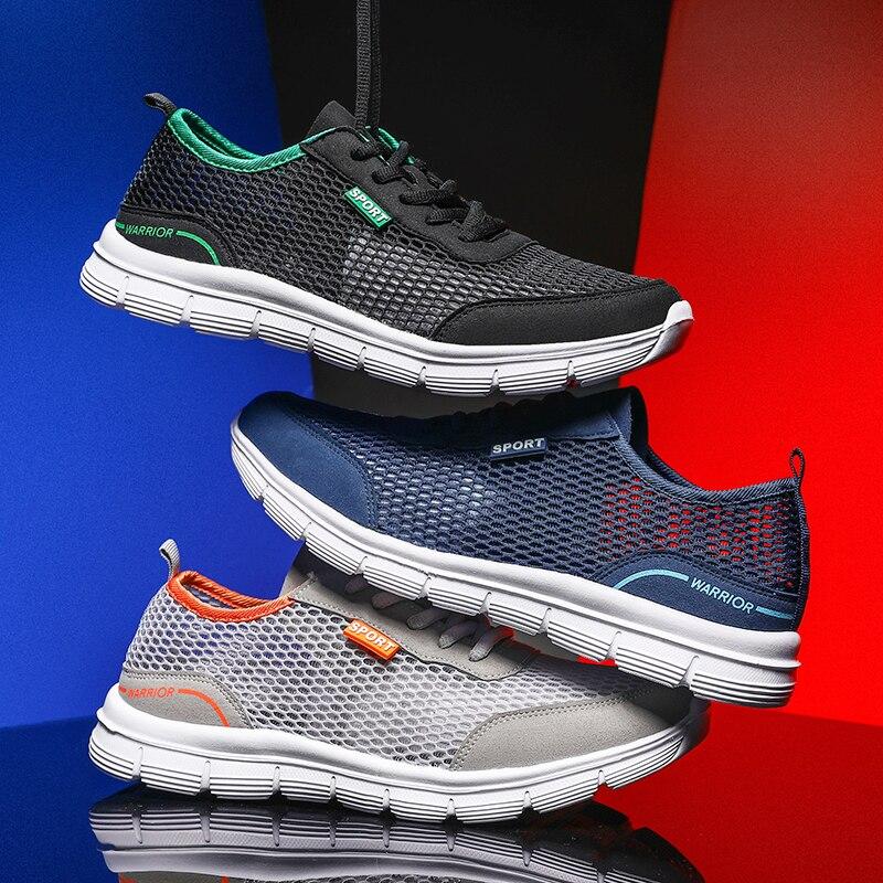 Men Shoes Autumn Soft Loafers Lazy Shoes Lightweight Cheap Mesh Casual Shoes Men Sneakers Tenis Masculino 