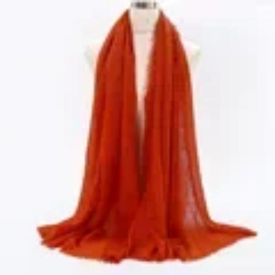 90*180cm Women Muslim Crinkle Cotton HijabS Scarf Femmale Musulman Soft Cotton Headscarf Islamic Hijabs Foulard Shawls Wraps