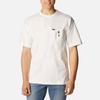 Columbia Landroamer™ Solid Outdoor Loose Fit Crew Neck Short Sleeve T-Shirt Unisex Tops White C52AM5099-100