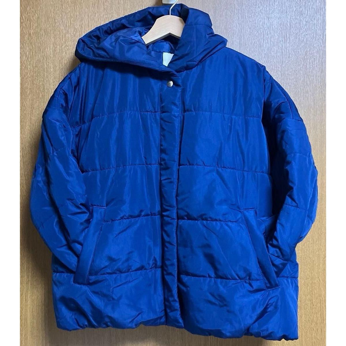 earth musicecology short batting blouson blue