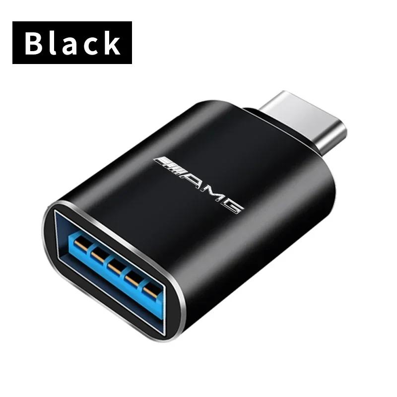 USB 3.0 Type-C Data Adapter Type C 10A OTG USB C Male To USB For Mercedes Benz A180 A200 A260 W203 W210 W211 W204 C E S CLS