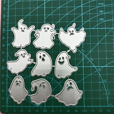 Metal Cutting Dies Carbon Steel Halloween Stencils for Card Making Album Decor X3UC