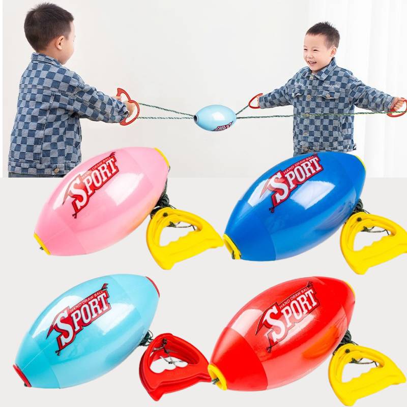 Child Parent Kindergarten Sports Pull Ball Hand Eye Coordination Toy Exercise