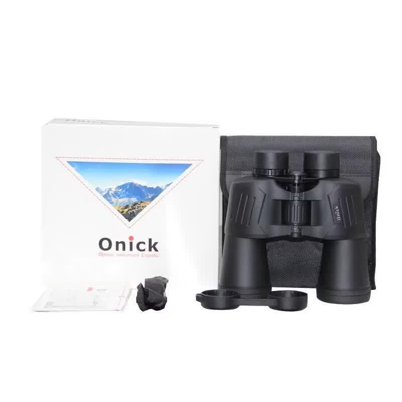 Onick Traveler Series 10x50 Porro Prism Binoculars