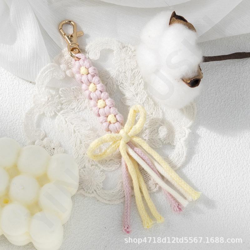 

Ретро-трансграничный креативный брелок One Size розовый