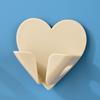 Heart Power Cord Plug Bracket Wall Mounted Cartoon Adhesive Hook Socket Storage Rack Holder Home organizer