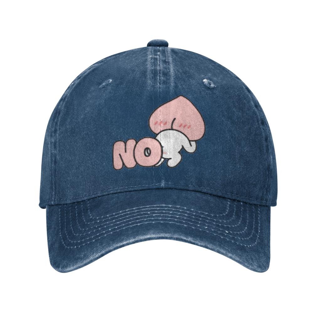 Washed Baseball Cap Apeach Kakao Friends Summer Trucker Hat For FeUnisex Unisex  Streetwear Outdoor Gym Sun Snapback Cap