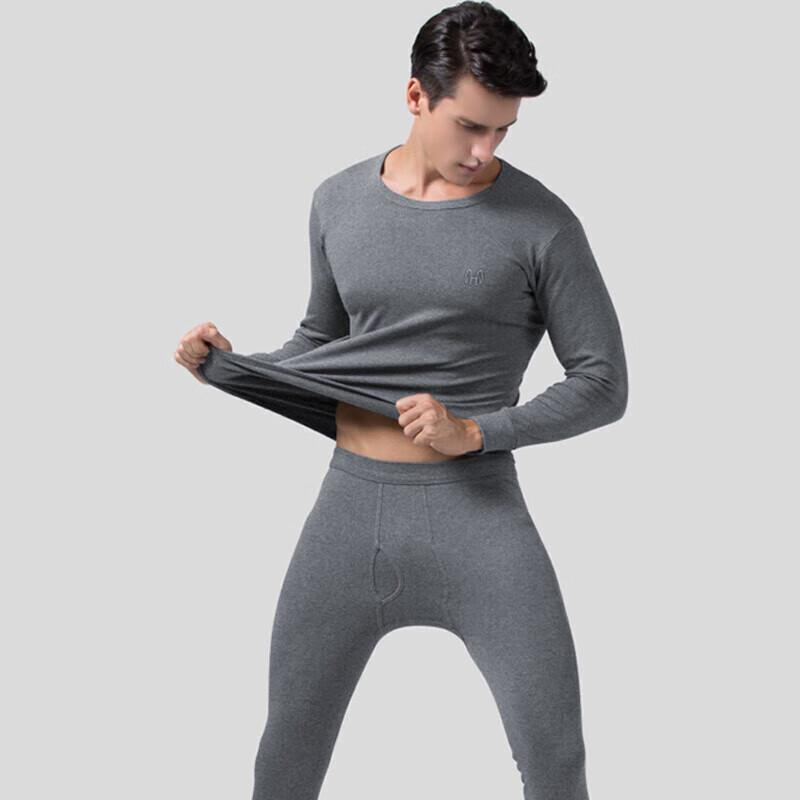

Hengyuanxiang Men s and Women s Cotton Round Neck Underwear Set TC-006 185/110