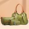 Xiaoyan Vintage 3-Piece Mother-Child Handbag Set