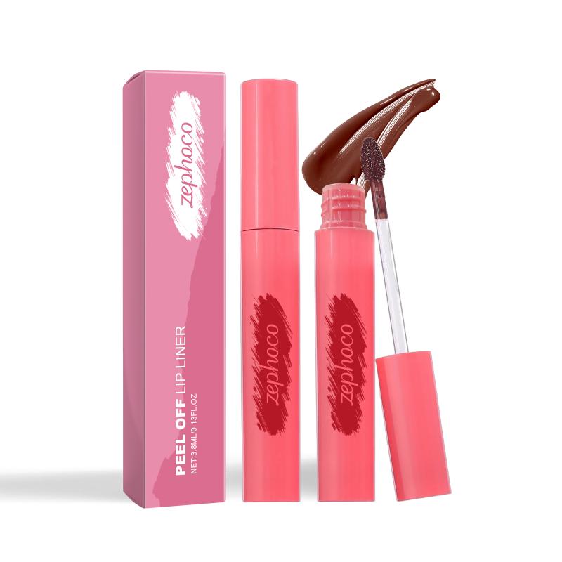 Peel Off Lip Stain Matte Liquid Lipstick Long Lasting Waterproof Transfer Proof Non Sticky Tint For Lips Moisturizing Not Come