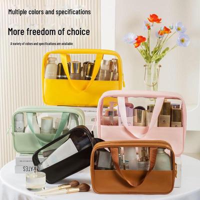 Large Capacity Waterproof PVC Travel Cosmetic Bag