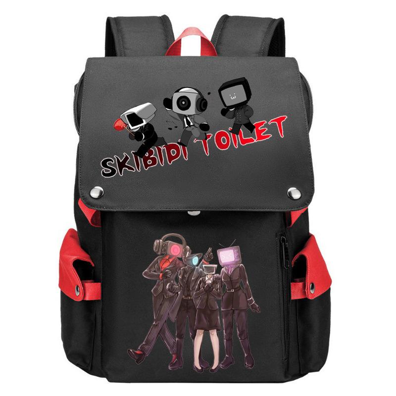 Amazon New Skibidi Toilet Man Student School Bag Children's Backpack