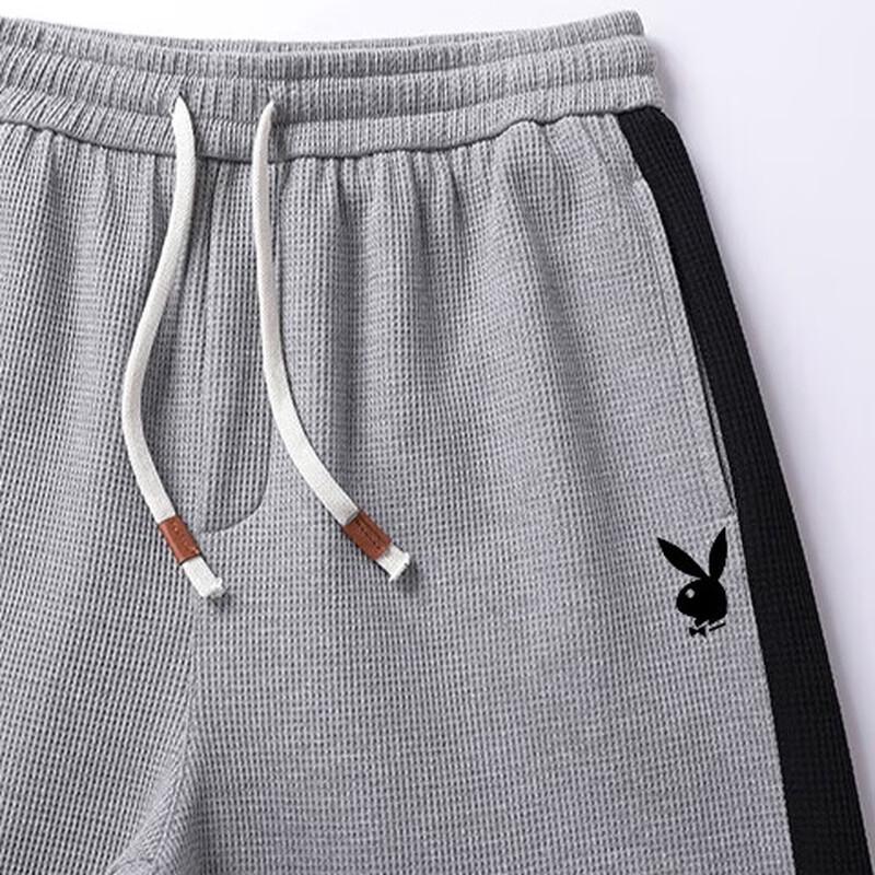 Playboy Men's Casual Jogger Cropped Pants