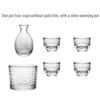 Retro Chinese Glass Sake Set