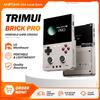 Trimui Brick Pro Retro Handheld Game Console 5000mAh Long Battery CNC Unibody Hall Effect Joysticks 3.95" IPS Linux Gaming Device