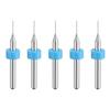 uxcell PCB drill bit 0.5mm tungsten carbide rotary tool jewelry CNC engraving printed circuit board micro 1 8 inch shank set 5