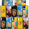 Husă pentru iPhone 16 15 Xiaomi Redmi Note 14 13 12 11 Pro Max X 8 9 16e Samsung Galaxy S25 S24 S23 Moto OPPO Huawei Husă de telefon drăguță cu Pikachu Charmander