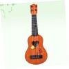 SEWACC Ukulele Plastic Mini Ukulele Mini Guitar for Children Acoustic Guitar 4 String Guitar Beginner Guitar Children Musical Instrument Playable Easy