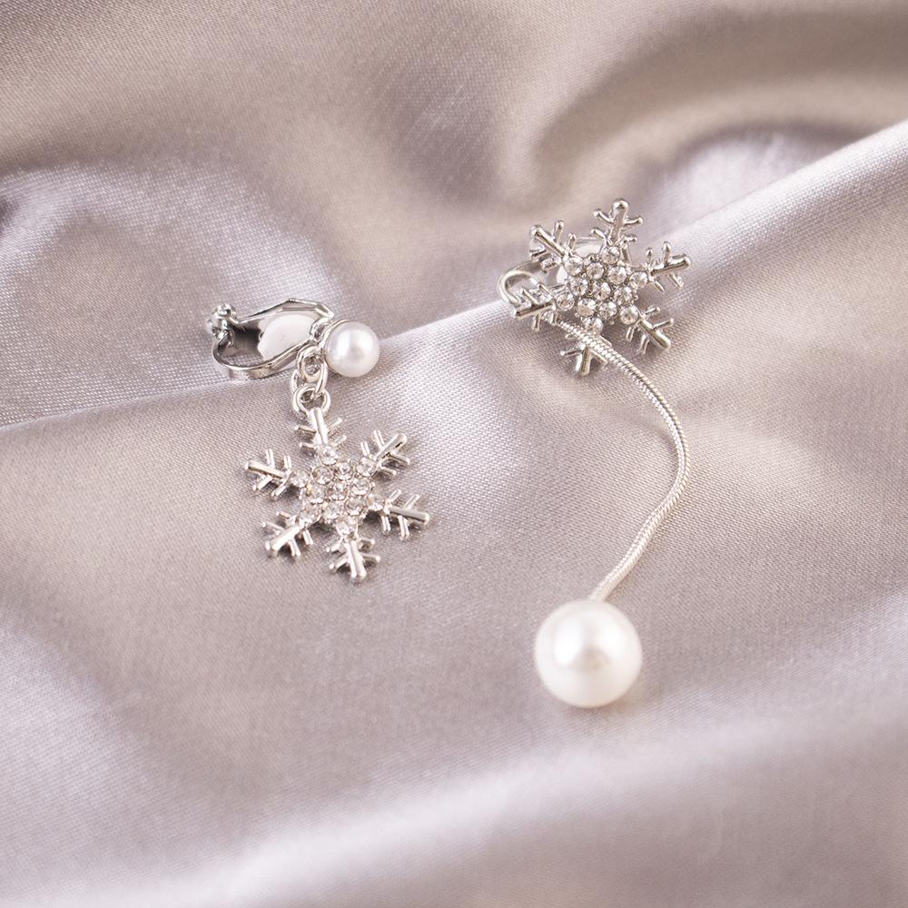 Versatile Light Luxury Ear Clips Without Pierced Ears Daily High-end Triangular Ear Clips Versatile Women's Earrings