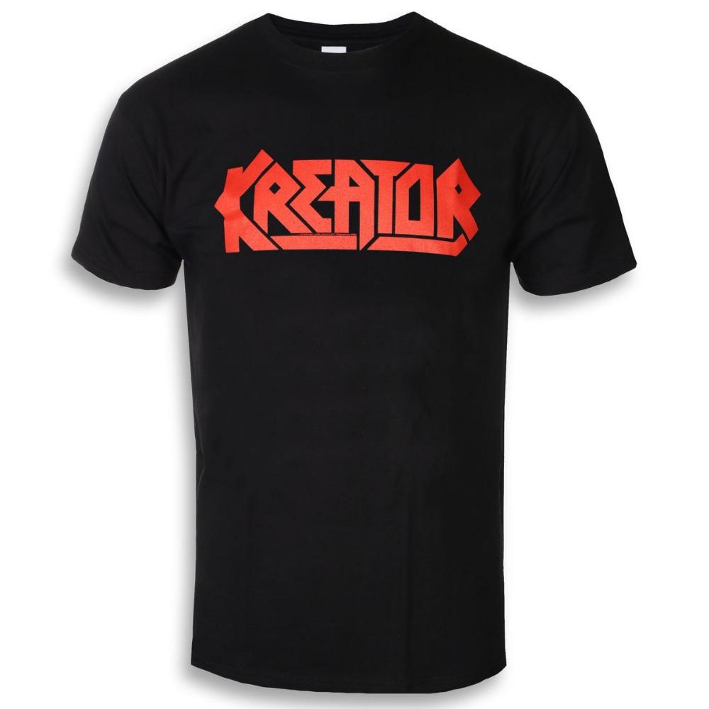 T-shirt in Cotone Grafica Retro Kreator Unisex Manica Corta Estiva Marca di Moda Tee Lusso Casual Vintage Tees