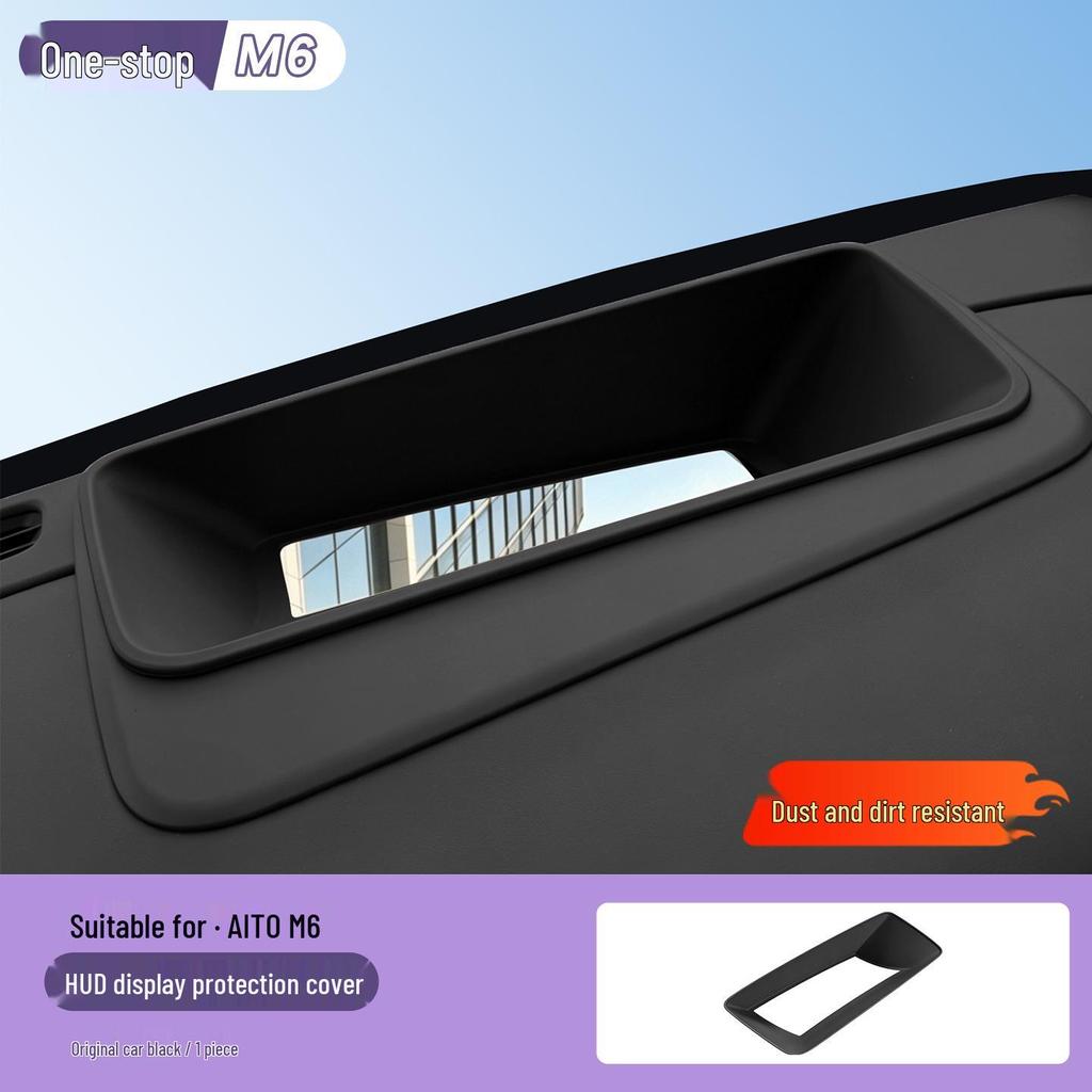 AITO M6 Head-Up Display Protective Silicone Cover - Dustproof Decor for 26 Models