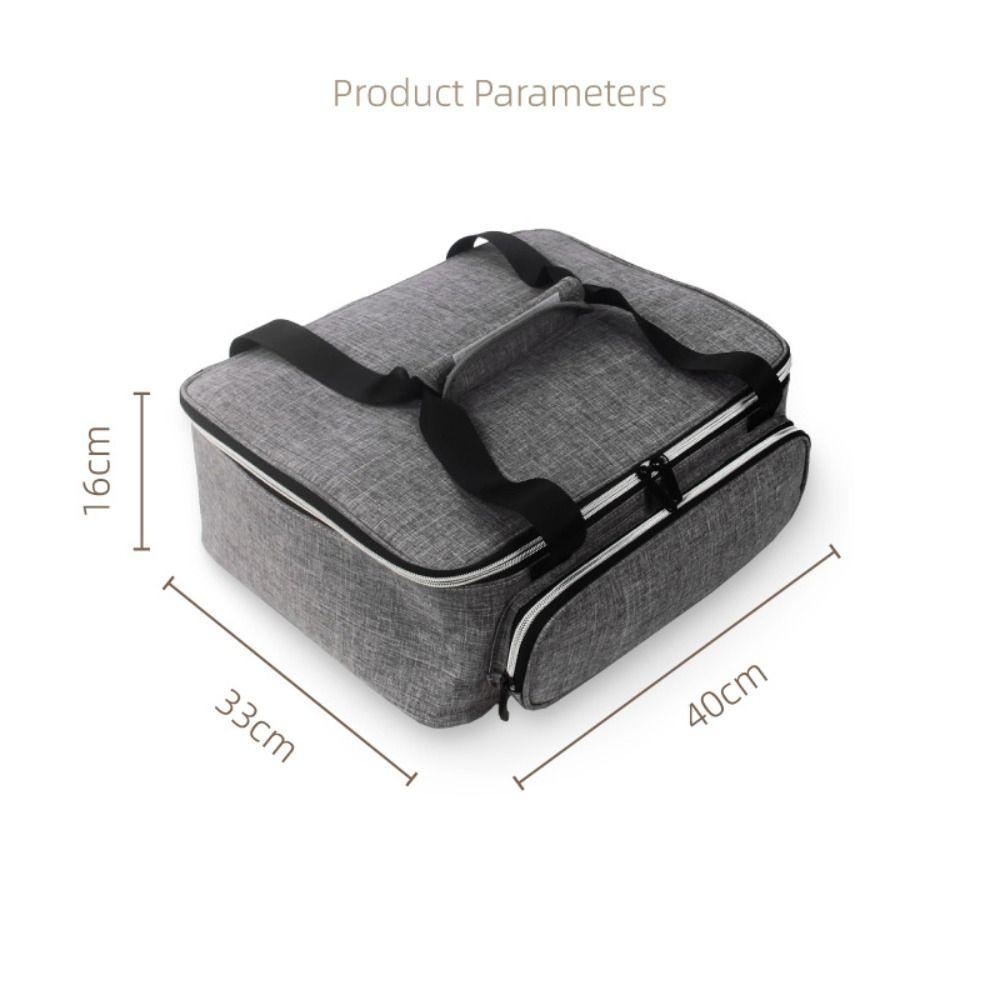 Zipper Closure Carrying Case Splash-proof Storage Case Craft Storage Bag for CricutJoy Xtra Travel