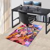 K-pop Girl Chill Mat: Trendy Office Chair Mat for Home Decor, Office Carpet Gift, Suitable for Bedroom, Living Room, Various Rooms