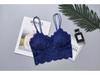 Plus Size Lace Strapless Bandeau Camisole with Chest Pads Anti-Exposure