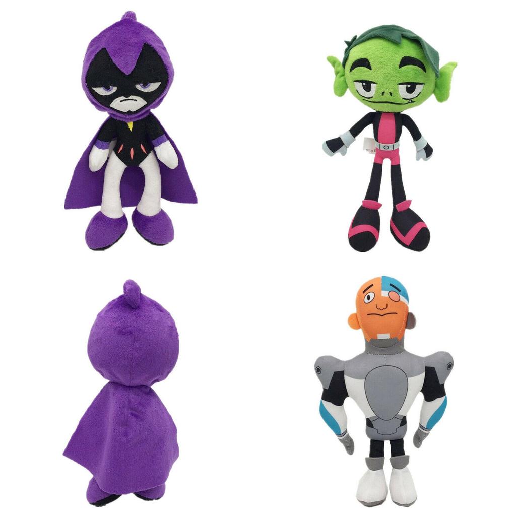 Soft And Cuddly 10-inch Teen Titans Go Plush Toy For Kids Featuring Favorite Characters