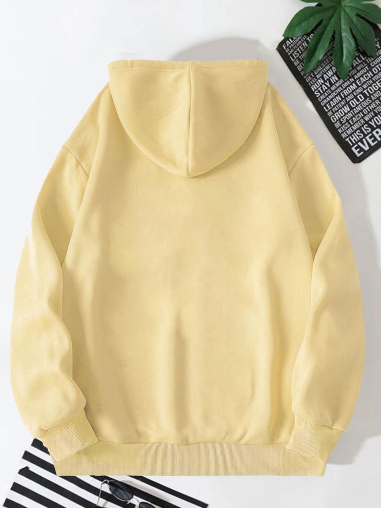 1. Men's Casual Hoodie Long Sleeve Pullover Hooded Sweatshirt with Graphic Print, Streetwear Loose Fit Hoodies for Daily Wear