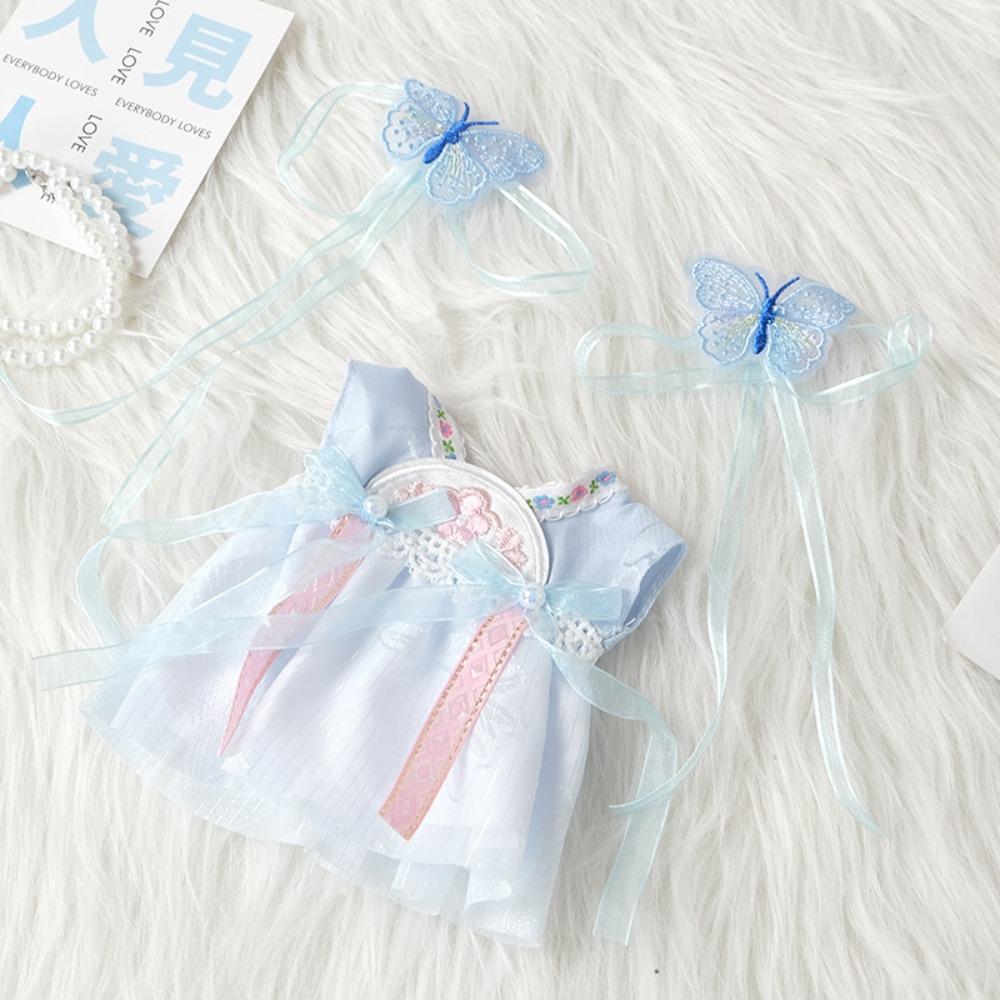 20cm Doll Clothes DIY Princess Dress Cute Lolita Outfit  Girl