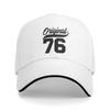 50th Birthday Original Vintage 1976 Baseball Cap  Fitted Retro Trucker Hat Summer Men Women Tennis Skate Baseball Caps