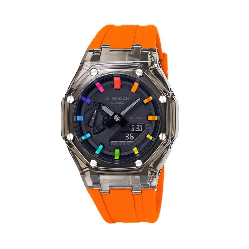 CASIO Unisex Šķidro kristālu/Analogais dubultais