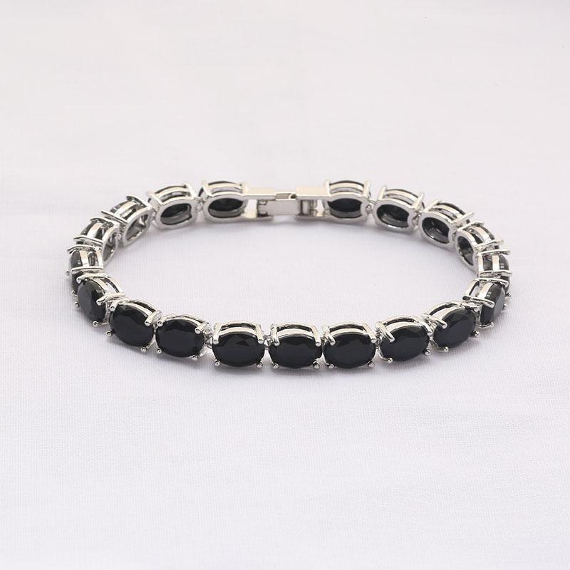 Rose Gold Bracelet for Women Bangles Ins Hot Sale Fine Jewelry Multicolor Fashion Popular Water AAA Zircon Bracelets