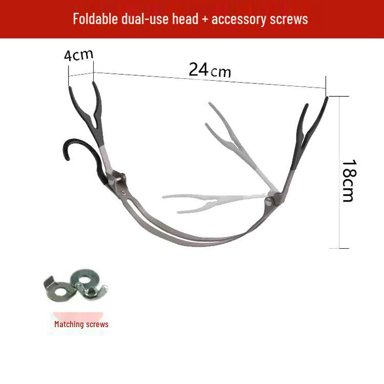 Portable Baitcasting Reel and Rod Holder Tripod for Bridge and Boat Fishing