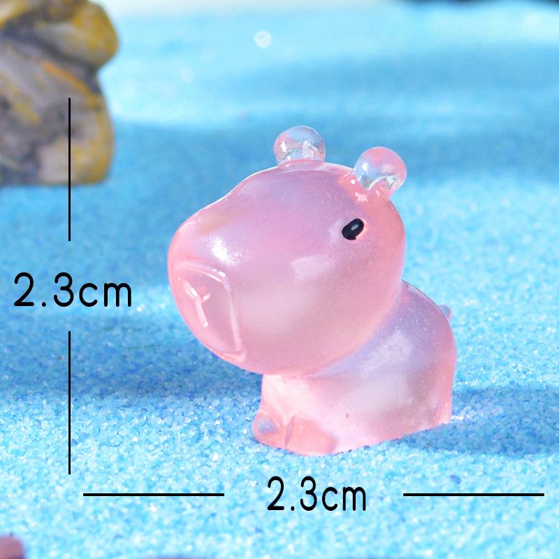 Niedliche und Hässliche Kapibara Handgefertigte Dekorative Artikel Harzhandwerk Mini Ornamente