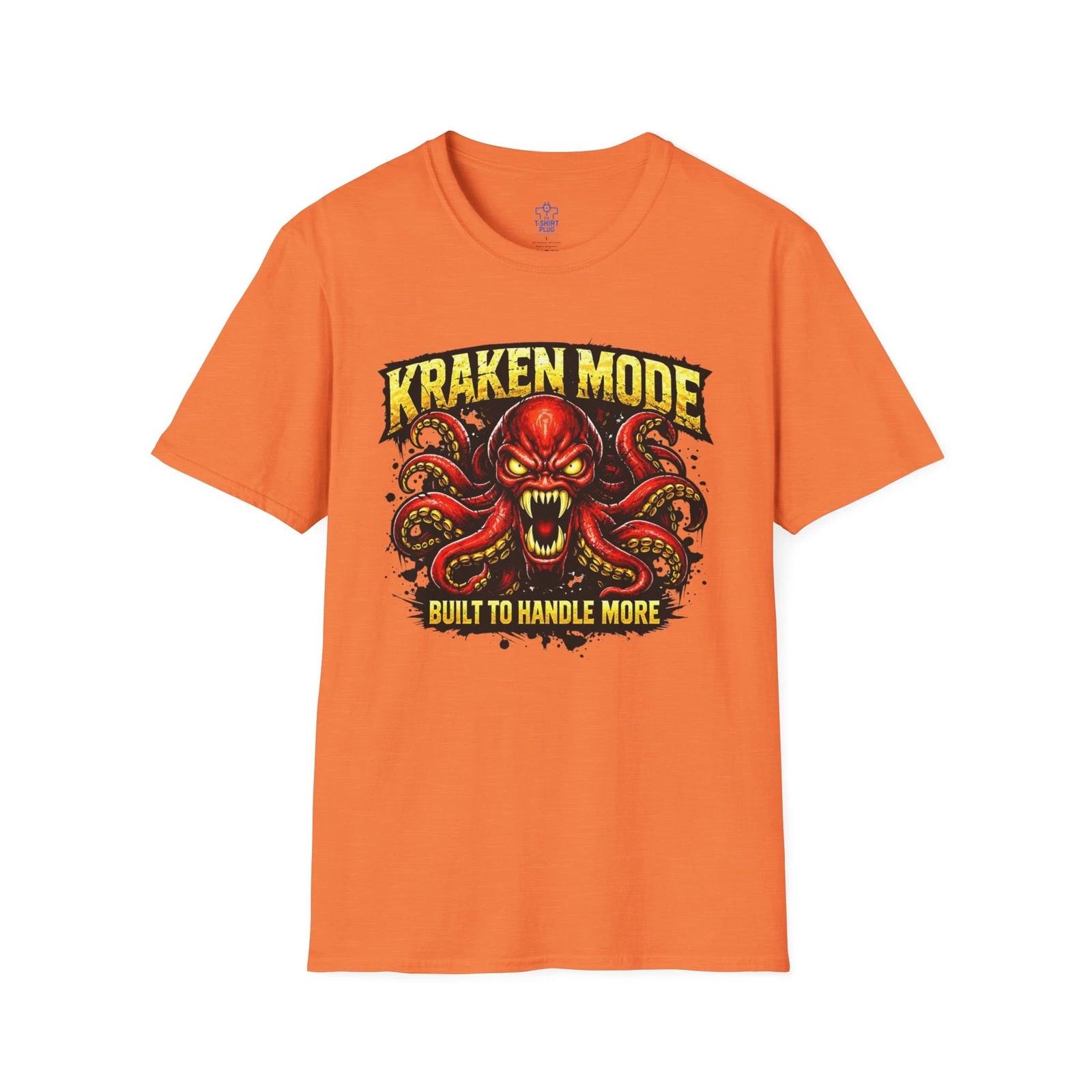 Kraken Mode Built To Handle More Arms Unisex Softstyle T shirt M