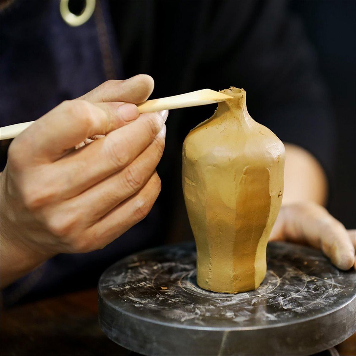 32PCS Clay Tools with Wire Sculpting Tools Pottery Modeling Ceramics Polymer Tools Set for Air Dry Clay Carving Molding China Mainland