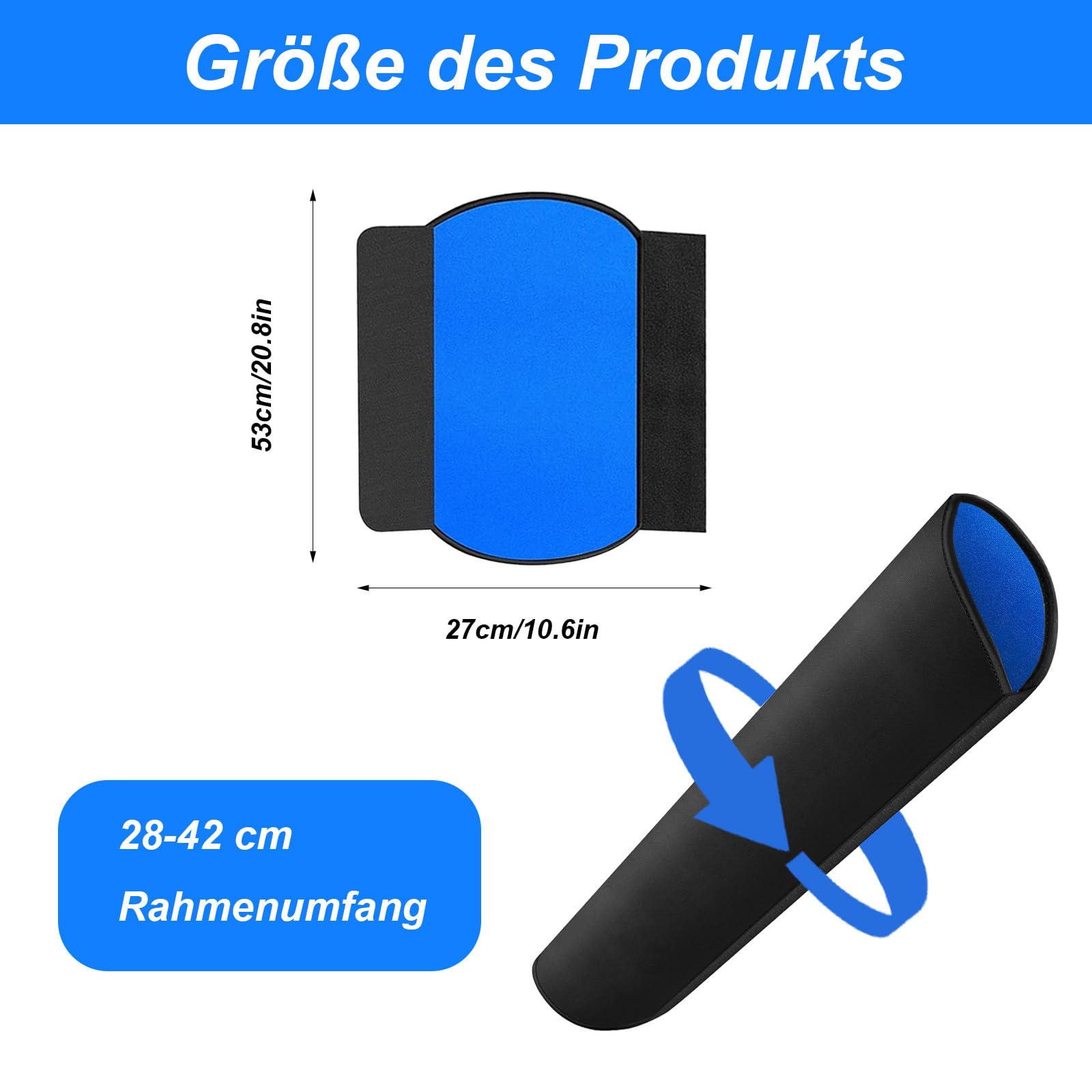 

E-Bike Battery Case 28-45cm - Waterproof Cover to Extend Battery Life чорний