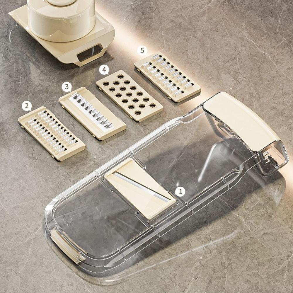 Detachable Multi Functional Slicer Manual Operation Vegetable Slicer  Food Preparation