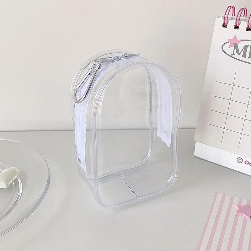 

1 шт. 15,5*10,5*5 см Коробка-сюрприз Чехол для хранения Органайзер для кукол Квадратная сумка для демонстрации плюшевых кукол для аксессуаров для куклы Labubu белый